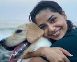 She is an animal lover and shows her feeling to them by hugging and kissing them.
